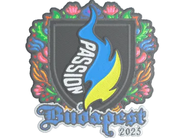 Sticker | Passion UA (Embroidered) | Budapest 2025
