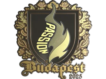 Sticker | Passion UA (Gold) | Budapest 2025