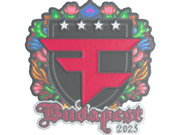Sticker | FaZe Clan (Embroidered) | Budapest 2025