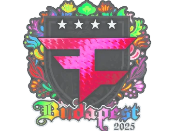 Sticker | FaZe Clan (Holo) | Budapest 2025