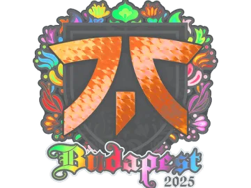 Sticker | fnatic (Holo) | Budapest 2025