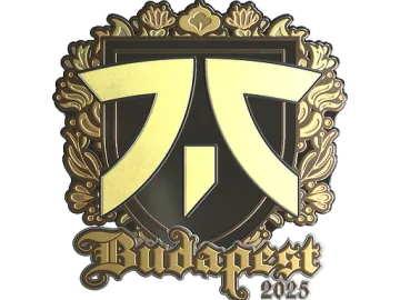 Sticker | fnatic (Gold) | Budapest 2025