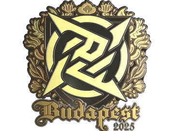 Sticker | Ninjas in Pyjamas (Gold) | Budapest 2025
