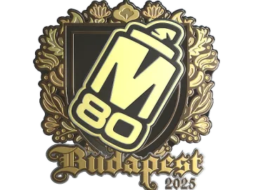 Sticker | M80 (Gold) | Budapest 2025