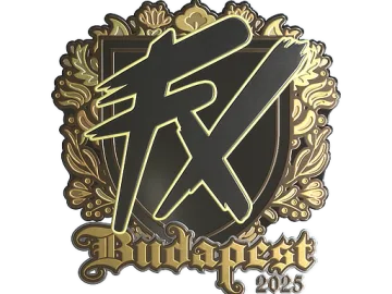 Sticker | Fluxo (Gold) | Budapest 2025