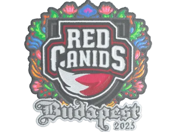 Sticker | RED Canids (Embroidered) | Budapest 2025