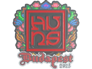 Sticker | The Huns (Embroidered) | Budapest 2025