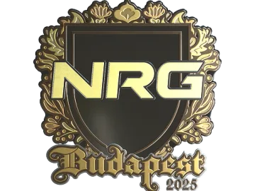 Sticker | NRG (Gold) | Budapest 2025