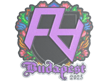 Sticker | Rare Atom (Embroidered) | Budapest 2025
