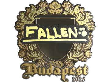 Sticker | FalleN (Gold) | Budapest 2025