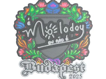 Sticker | molodoy (Embroidered) | Budapest 2025