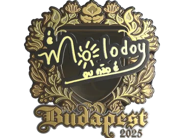 Sticker | molodoy (Gold) | Budapest 2025