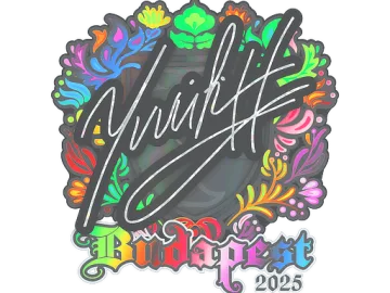 Sticker | yuurih (Holo) | Budapest 2025
