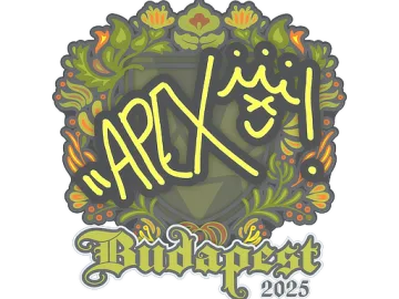 Sticker | apEX | Budapest 2025