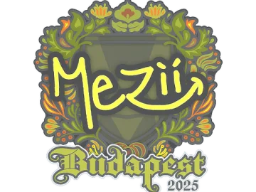 Sticker | mezii | Budapest 2025