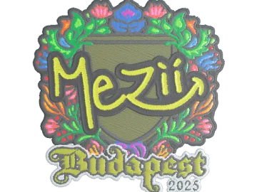 Sticker | mezii (Embroidered) | Budapest 2025