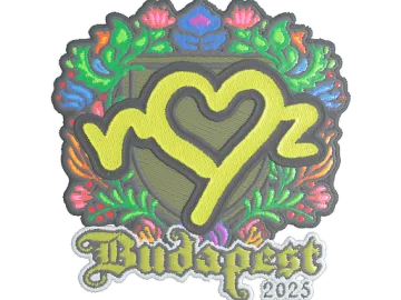 Sticker | ropz (Embroidered) | Budapest 2025