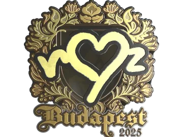 Sticker | ropz (Gold) | Budapest 2025