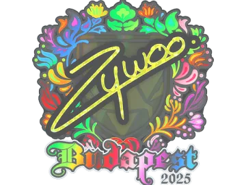 Sticker | ZywOo (Holo) | Budapest 2025