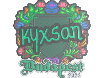 Sticker | kyxsan (Embroidered) | Budapest 2025