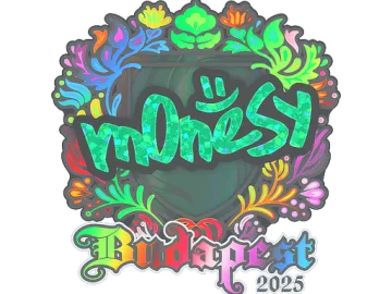 Sticker | m0NESY (Holo) | Budapest 2025