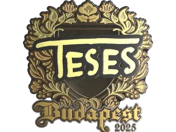 Sticker | TeSeS (Gold) | Budapest 2025
