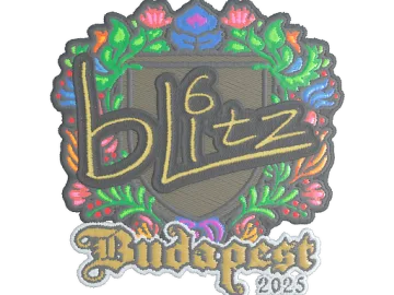 Sticker | bLitz (Embroidered) | Budapest 2025