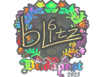 Sticker | bLitz (Holo) | Budapest 2025