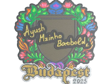 Sticker | mzinho (Embroidered) | Budapest 2025