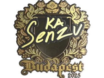 Sticker | Senzu (Gold) | Budapest 2025