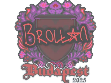 Sticker | Brollan | Budapest 2025