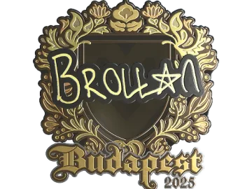 Sticker | Brollan (Gold) | Budapest 2025