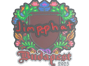 Sticker | Jimpphat (Embroidered) | Budapest 2025