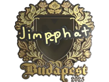 Sticker | Jimpphat (Gold) | Budapest 2025