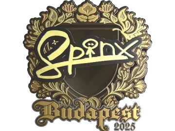 Sticker | Spinx (Gold) | Budapest 2025