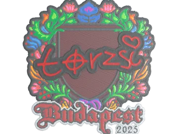Sticker | torzsi (Embroidered) | Budapest 2025