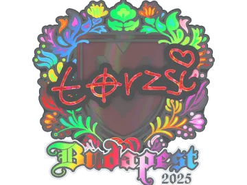 Sticker | torzsi (Holo) | Budapest 2025