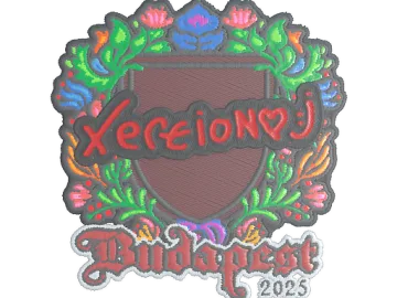 Sticker | xertioN (Embroidered) | Budapest 2025