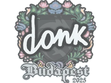 Sticker | donk | Budapest 2025