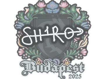 Sticker | sh1ro | Budapest 2025