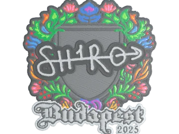 Sticker | sh1ro (Embroidered) | Budapest 2025