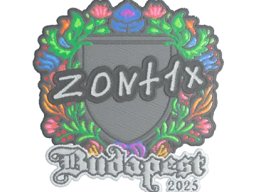 Sticker | zont1x (Embroidered) | Budapest 2025