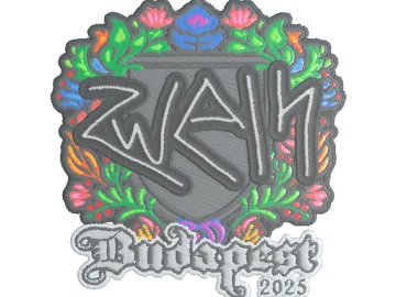 Sticker | zweih (Embroidered) | Budapest 2025