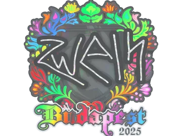 Sticker | zweih (Holo) | Budapest 2025