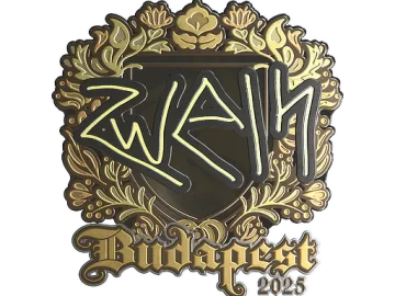 Sticker | zweih (Gold) | Budapest 2025