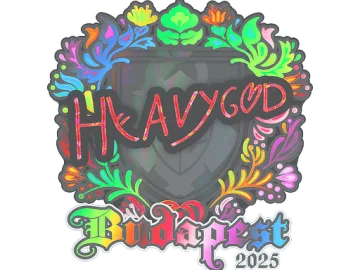 Sticker | Heavygod (Holo) | Budapest 2025