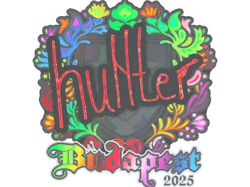 Sticker | huNter- (Holo) | Budapest 2025