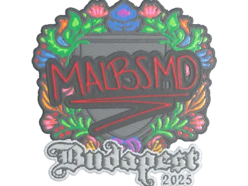Sticker | malbsMd (Embroidered) | Budapest 2025