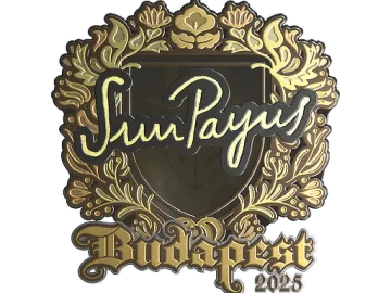 Sticker | SunPayus (Gold) | Budapest 2025