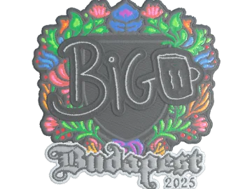 Sticker | biguzera (Embroidered) | Budapest 2025